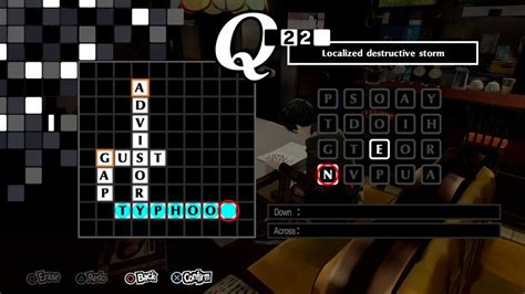 persona 5 royal kreuzworträtsel.